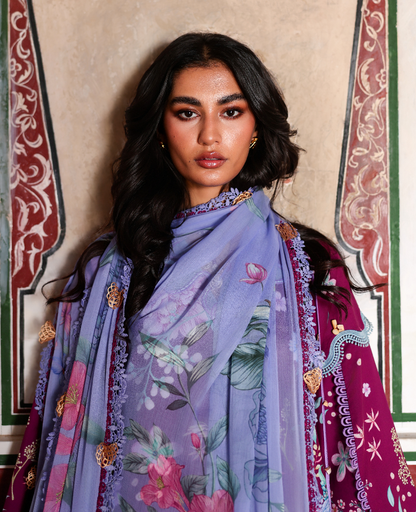 Republic Womenswear | Neoma Summer Prints 26 |Bahaar - Luxury Dress - available at Maria Faisal in UK and USA.