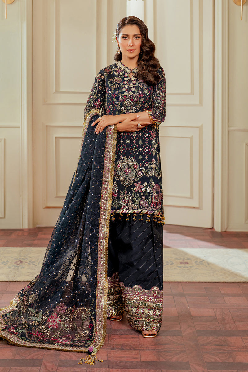 Baroque | Chantelle 24 | SILK CH13-07 - Designer Dress with Intricate embroidery and embellishments. Shop elegent wedding dress at Maria Faisal.