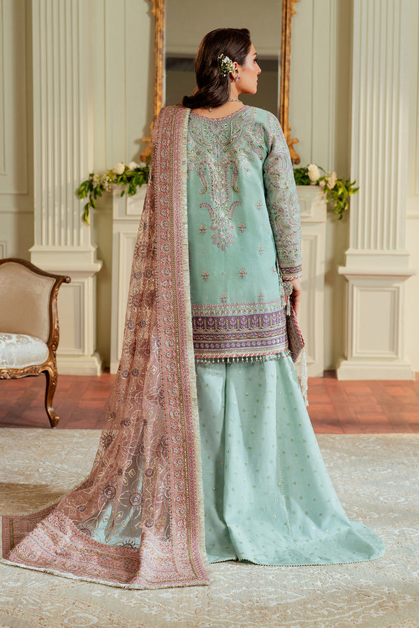 Baroque | Chantelle 24 | NET CH13-08 - Designer Dress with Intricate embroidery and embellishments. Shop elegent wedding dress at Maria Faisal.