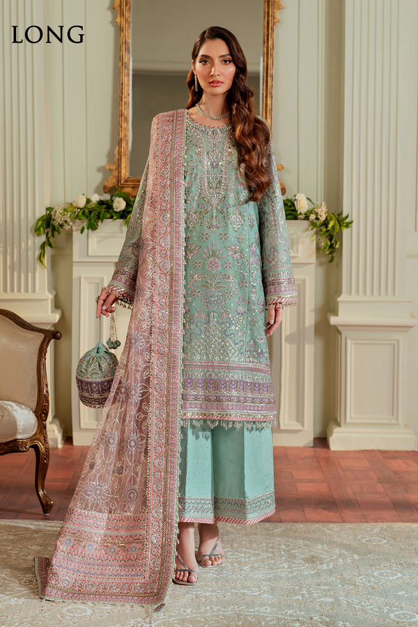 Baroque | Chantelle 24 | NET CH13-08 - Designer Dress with Intricate embroidery and embellishments. Shop elegent wedding dress at Maria Faisal.