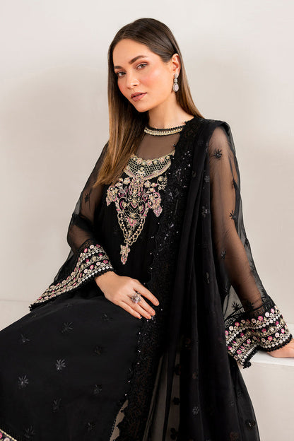 Baroque | Velvet Formals | CHIFFON UF-679 - Ladies Clothes 