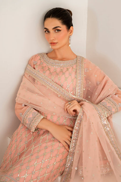 Baroque | Velvet Formals | CHIFFON UF-697 - Ladies Clothes 