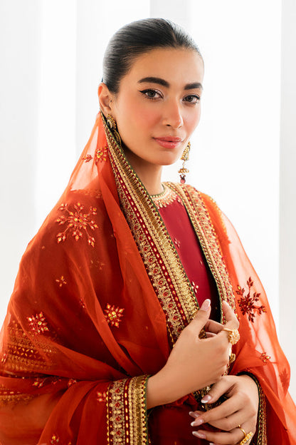 Baroque | Velvet Formals | CHIFFON UF-698 - Ladies Clothes 