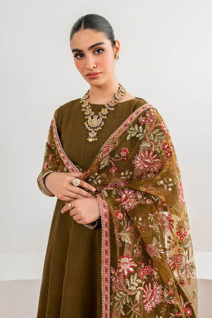 Baroque | Luxury Pret 24 | CHIFFON PR-985 - Designer Dress with Intricate embroidery and embellishments. Shop elegent wedding dress at Maria Faisal.