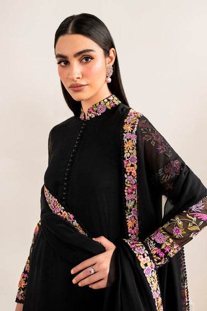 Baroque | Luxury Pret 24 | CHIFFON PR-979 - Designer Dress with Intricate embroidery and embellishments. Shop elegent wedding dress at Maria Faisal.