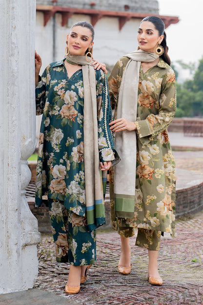 Baroque | Luxury Pret 24 | VISCOSE UF-734 - Designer Dress with Intricate embroidery and embellishments. Shop elegent wedding dress at Maria Faisal.