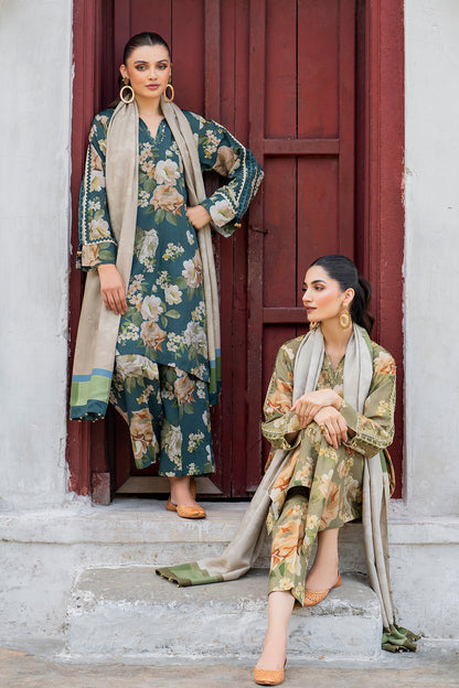 Baroque | Luxury Pret 24 | VISCOSE UF-733 - Designer Dress with Intricate embroidery and embellishments. Shop elegent wedding dress at Maria Faisal.