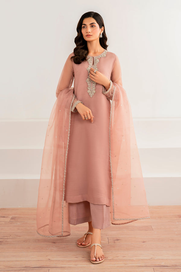 Baroque | Luxury Pret 24 | CHIFFON PR-994 - Designer Dress with Intricate embroidery and embellishments. Shop elegent wedding dress at Maria Faisal.