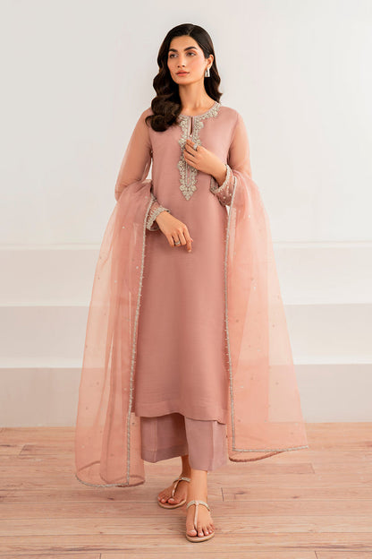 Baroque | Luxury Pret 24 | CHIFFON PR-994 - Designer Dress with Intricate embroidery and embellishments. Shop elegent wedding dress at Maria Faisal.