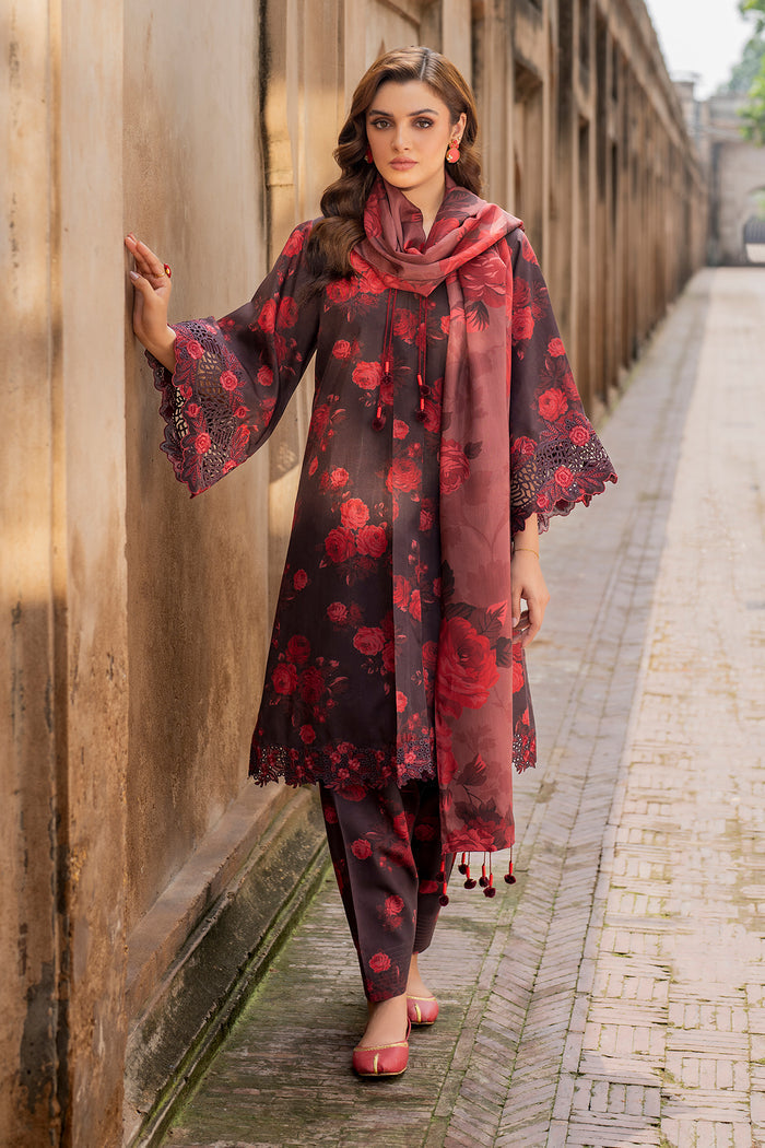 Baroque | Luxury Pret 24 | VISCOSE UF-740 - Designer Dress with Intricate embroidery and embellishments. Shop elegent wedding dress at Maria Faisal.