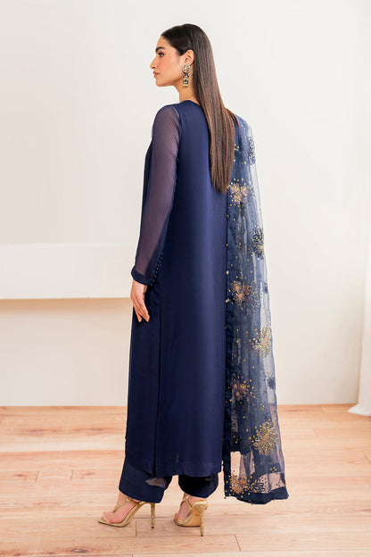 Baroque | Luxury Pret 24 | CHIFFON PR-983 - Designer Dress with Intricate embroidery and embellishments. Shop elegent wedding dress at Maria Faisal.