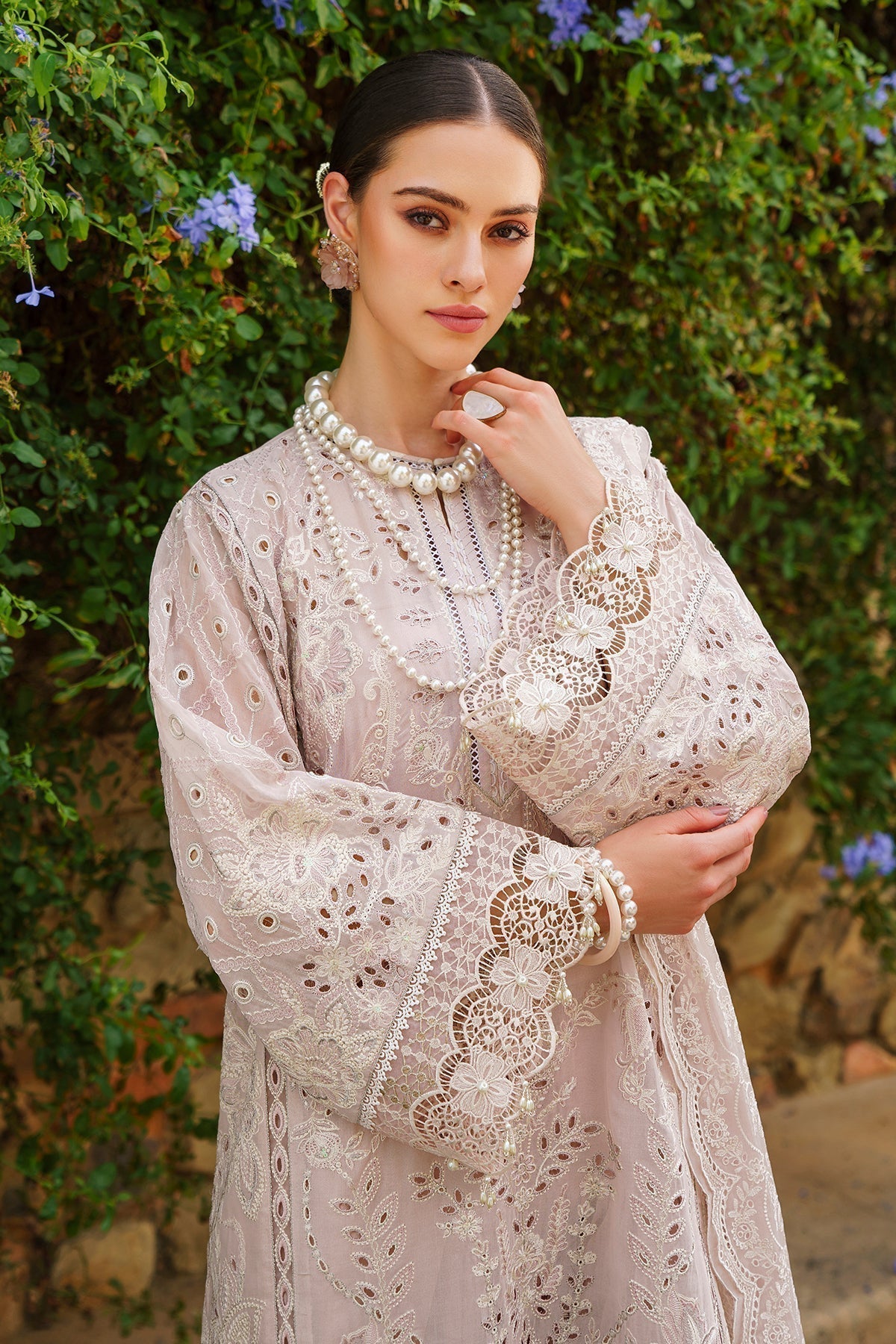 Baroque | Swiss Lawn 24 | SL12-D03 - Designer Dress - Maria Faisal