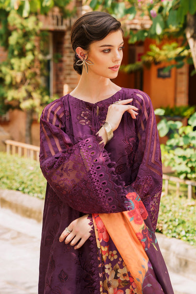 Baroque | Swiss Lawn 24 | SL12-D04 - Designer Dress - Maria Faisal