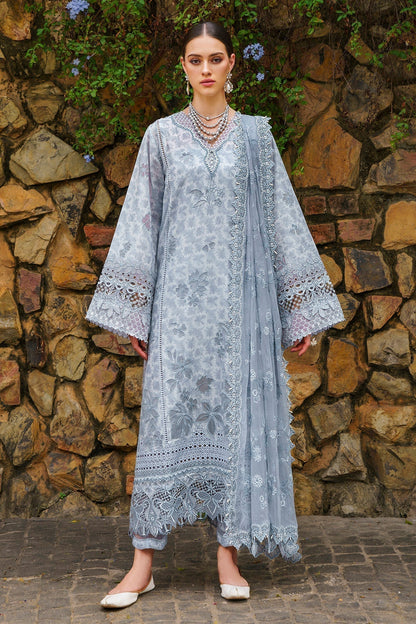 Baroque | Swiss Lawn 24 | SL12-D05 - Designer Dress - Maria Faisal