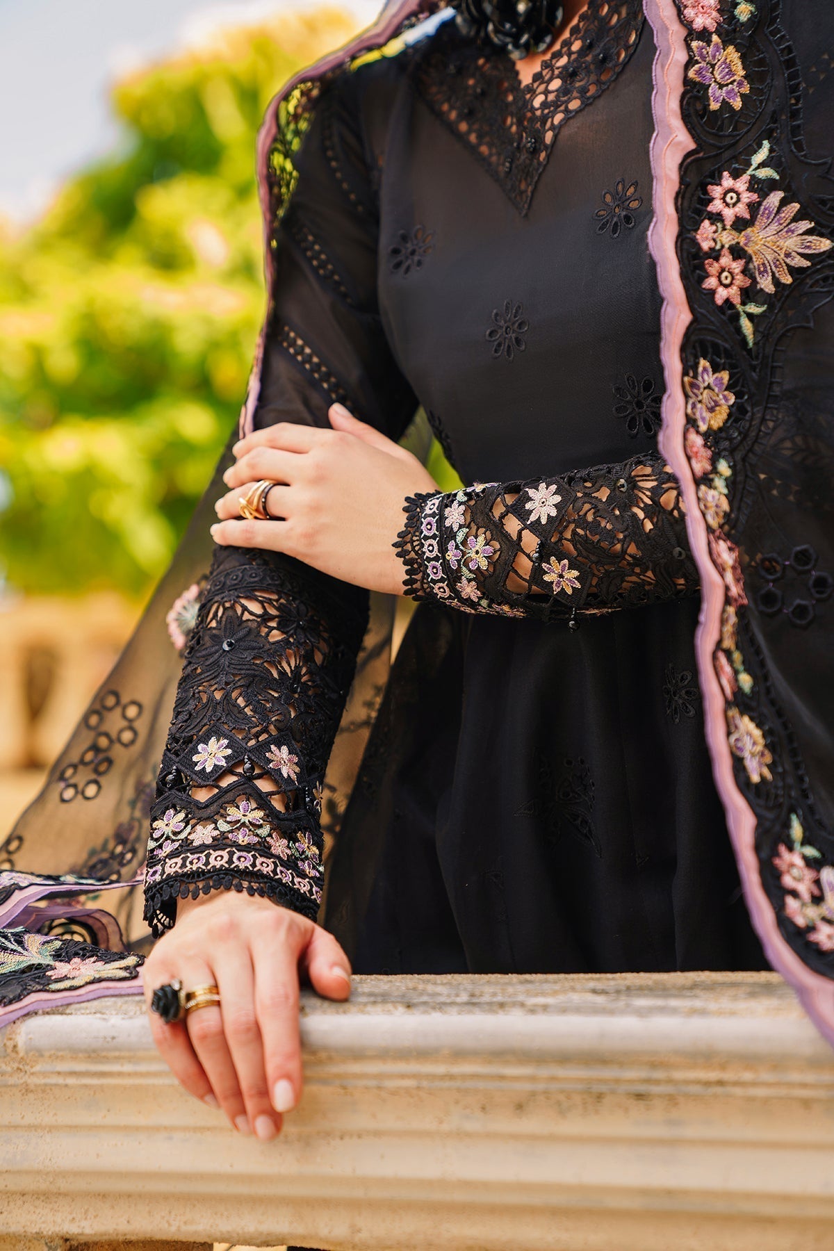 Baroque | Swiss Lawn 24 | SL12-D06 - Designer Dress - Maria Faisal