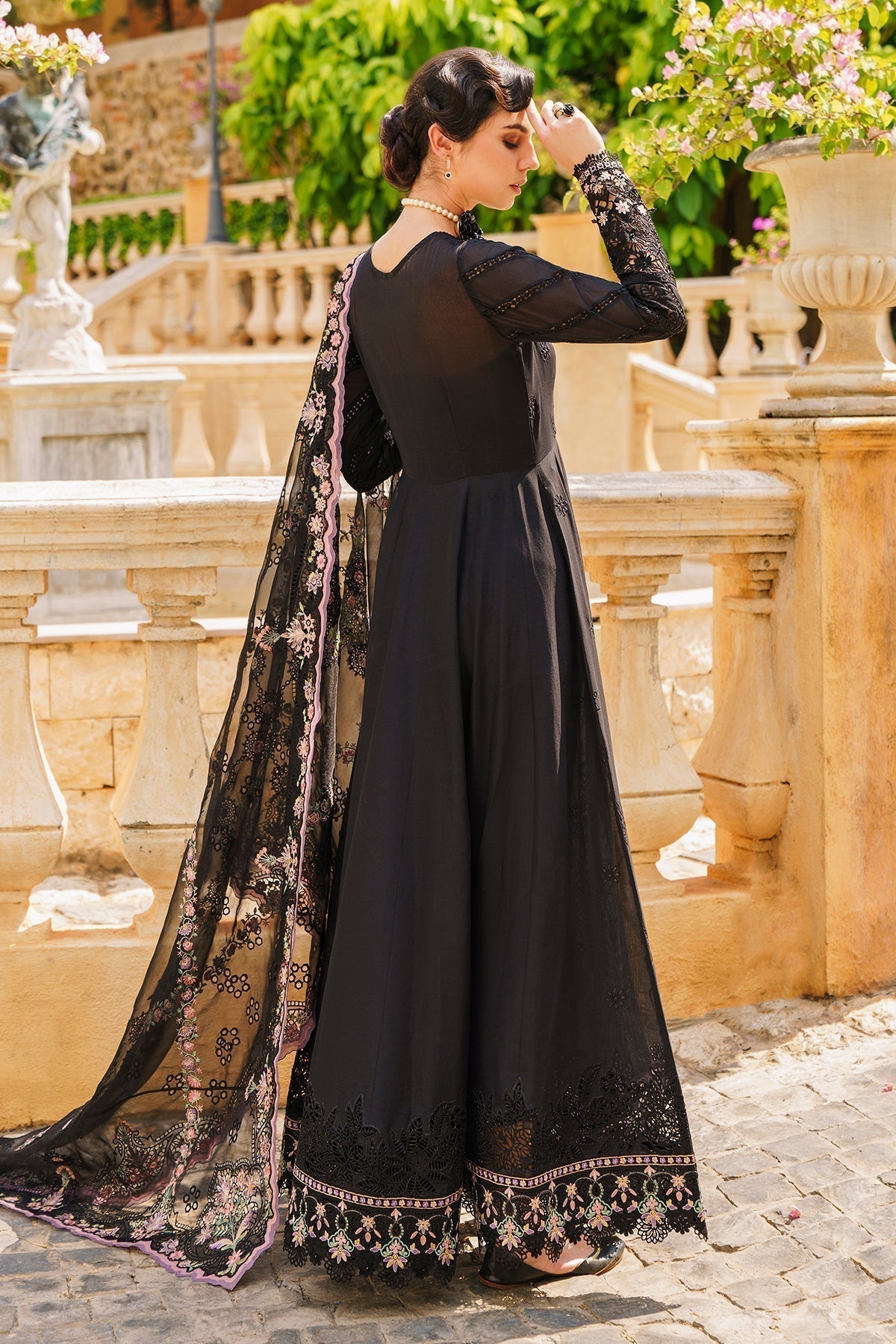 Baroque | Swiss Lawn 24 | SL12-D06 - Designer Dress - Maria Faisal