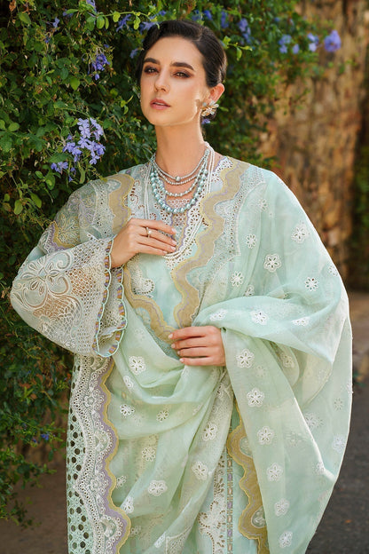Baroque | Swiss Lawn 24 | SL12-D07 - Designer Dress - Maria Faisal