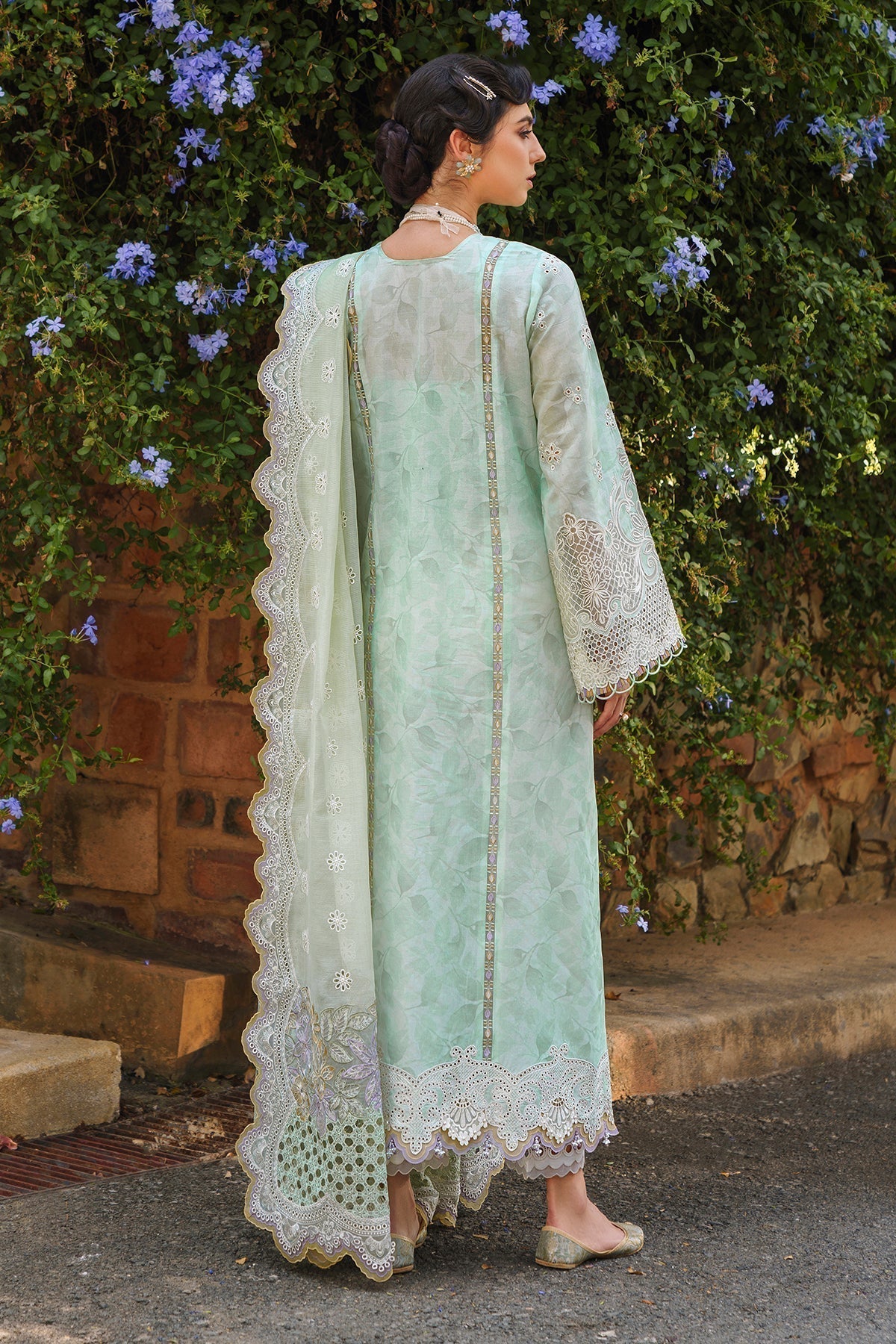 Baroque | Swiss Lawn 24 | SL12-D07 - Designer Dress - Maria Faisal