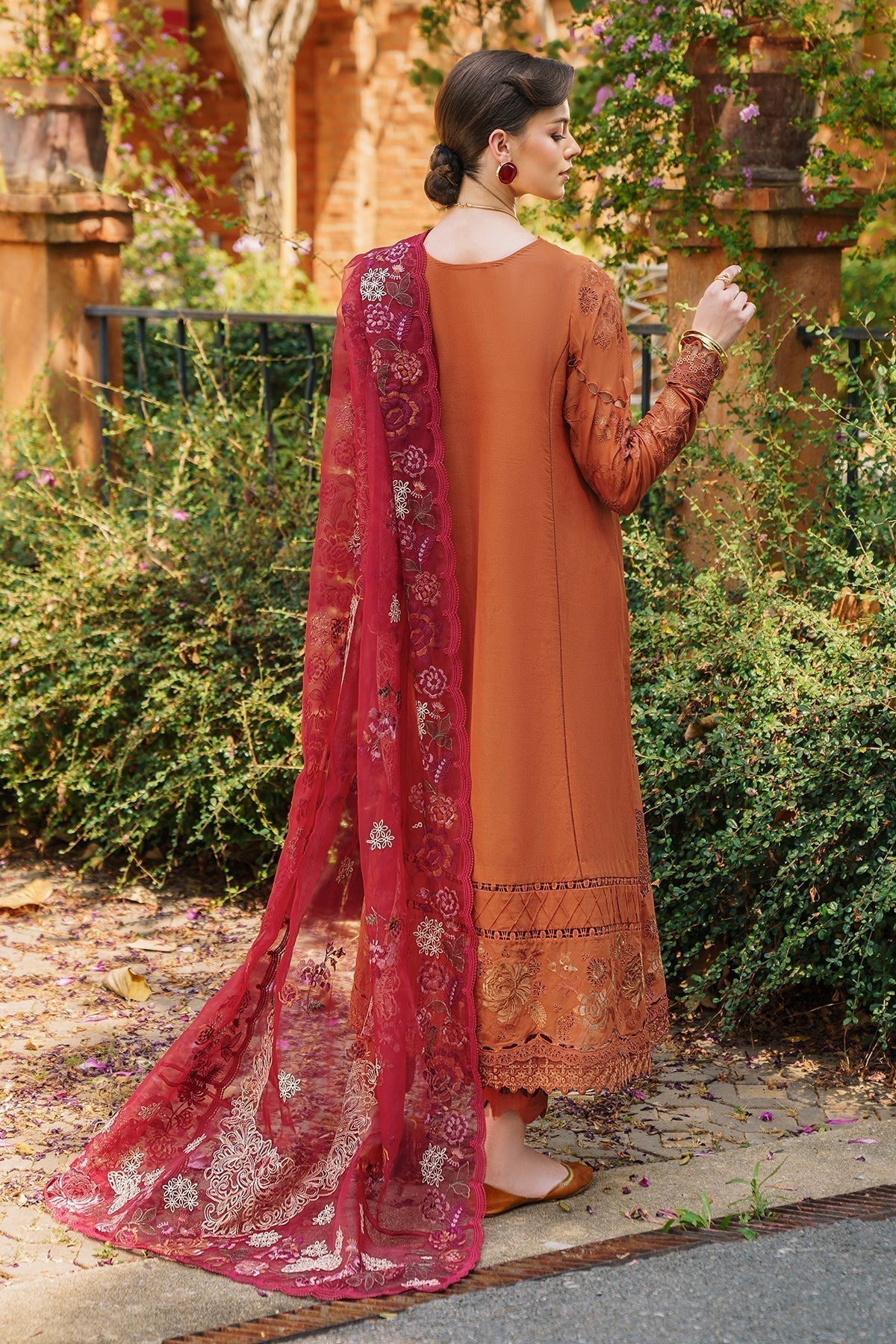 Baroque | Swiss Lawn 24 | SL12-D08 - Designer Dress - Maria Faisal