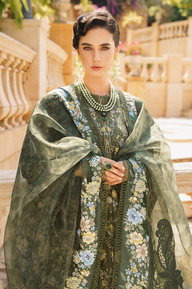 Baroque | Swiss Lawn 24 | SL12-D10 - Designer Dress - Maria Faisal