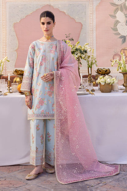 Batik | Chargbagh | Ocean Bloom by Maria Faisal - Registered Vendor of : Batik - type : Ladies Clothes - 100% original wedding dresses