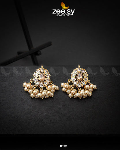 Beads Studs Earrings - Earrings 