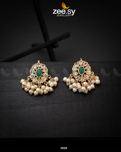 Beads Studs Earrings - Earrings 
