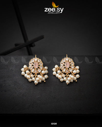 Beads Studs Earrings - Earrings 