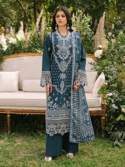 Mahnur | Dahlia Luxury Lawn 25 | Bella by Maria Faisal - Registered Vendor of : Mahnur - type : Ladies Clothes - 100% original wedding dresses