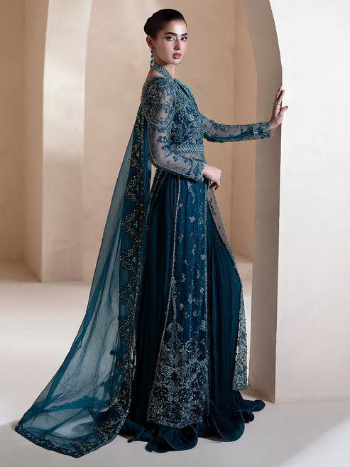 Epoque | Reve Luxury Formals | Bijou - Formal Dress - available at Maria Faisal in UK and USA.