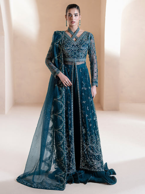 Epoque | Reve Luxury Formals | Bijou - Formal Dress - available at Maria Faisal in UK and USA.