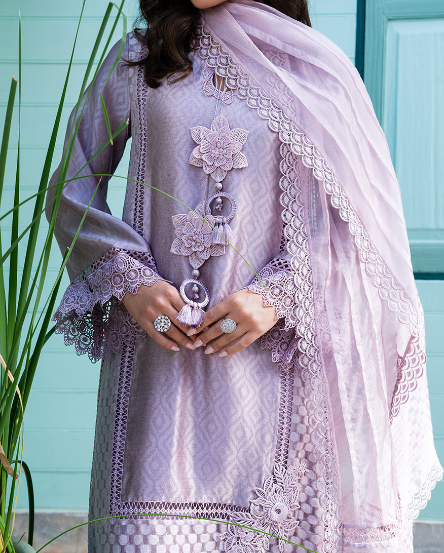 Mushq | Euphoria Pret | Bliss Whisper - Luxury Dress - available at Maria Faisal in UK and USA.