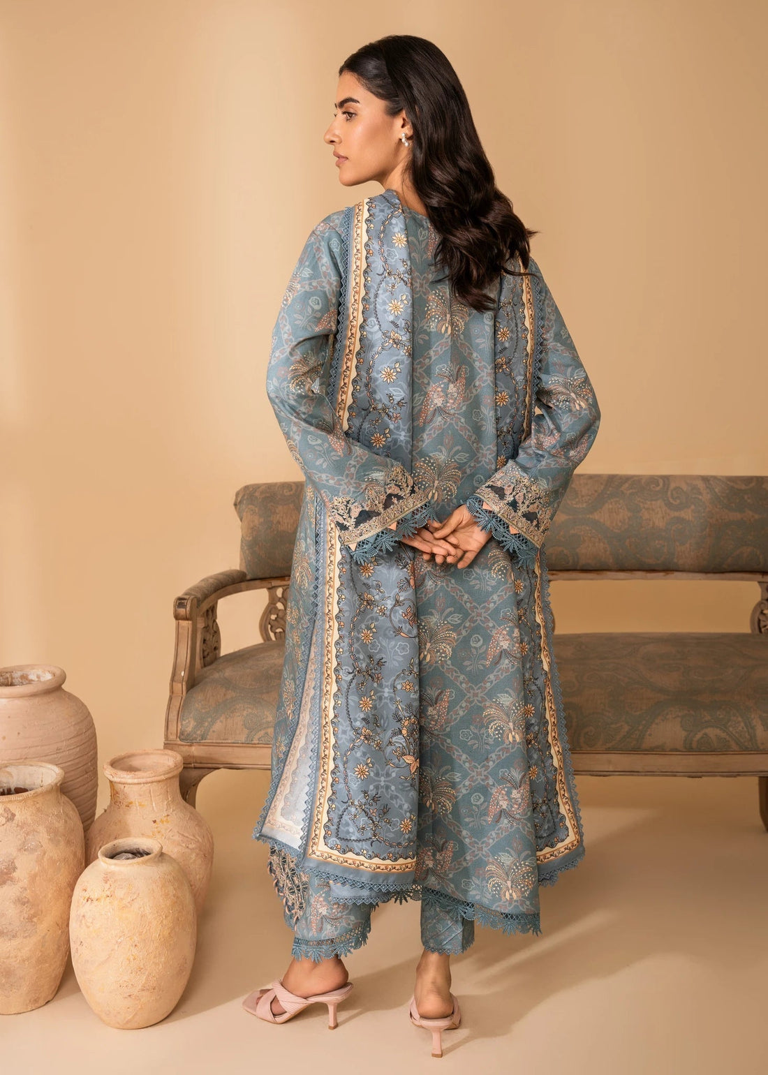 Nureh | Shades of Winter | SERENA (AZ-05) - Ladies Clothes - Maria Faisal