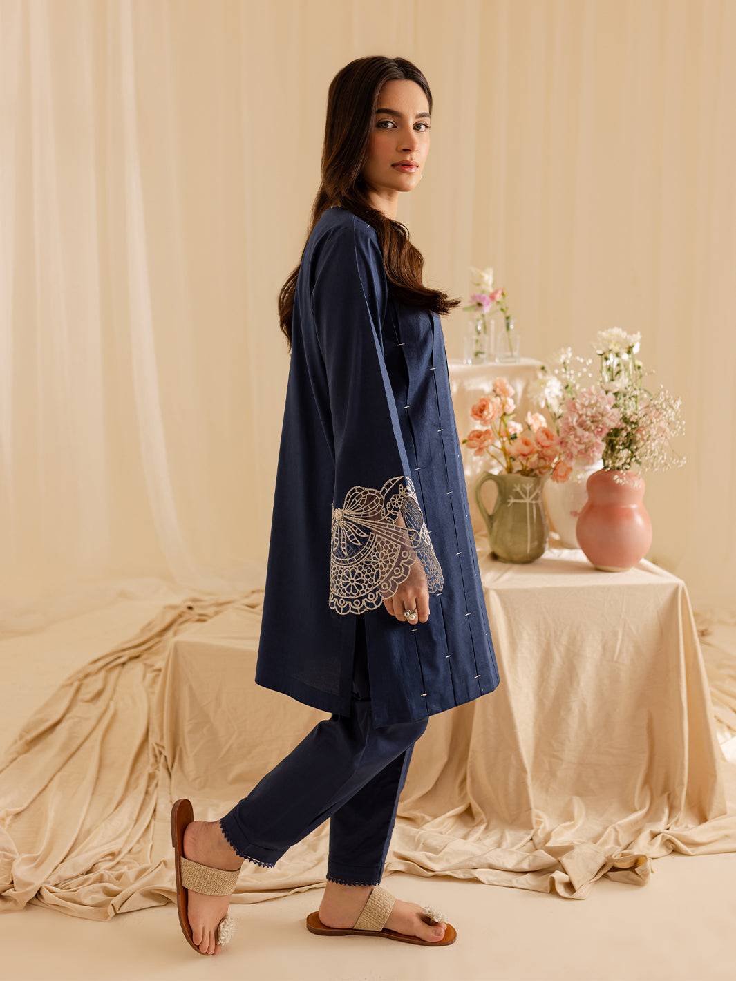 Mahnur | Petal Whispers Lawn Pret | Bluebell by Maria Faisal - Registered Vendor of : Mahnur - type : Ladies Clothes - 100% original wedding dresses