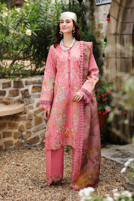Rangrasiya | Lifestyle Summer 26 | Blush - Casual Dress - available at Maria Faisal in UK and USA.