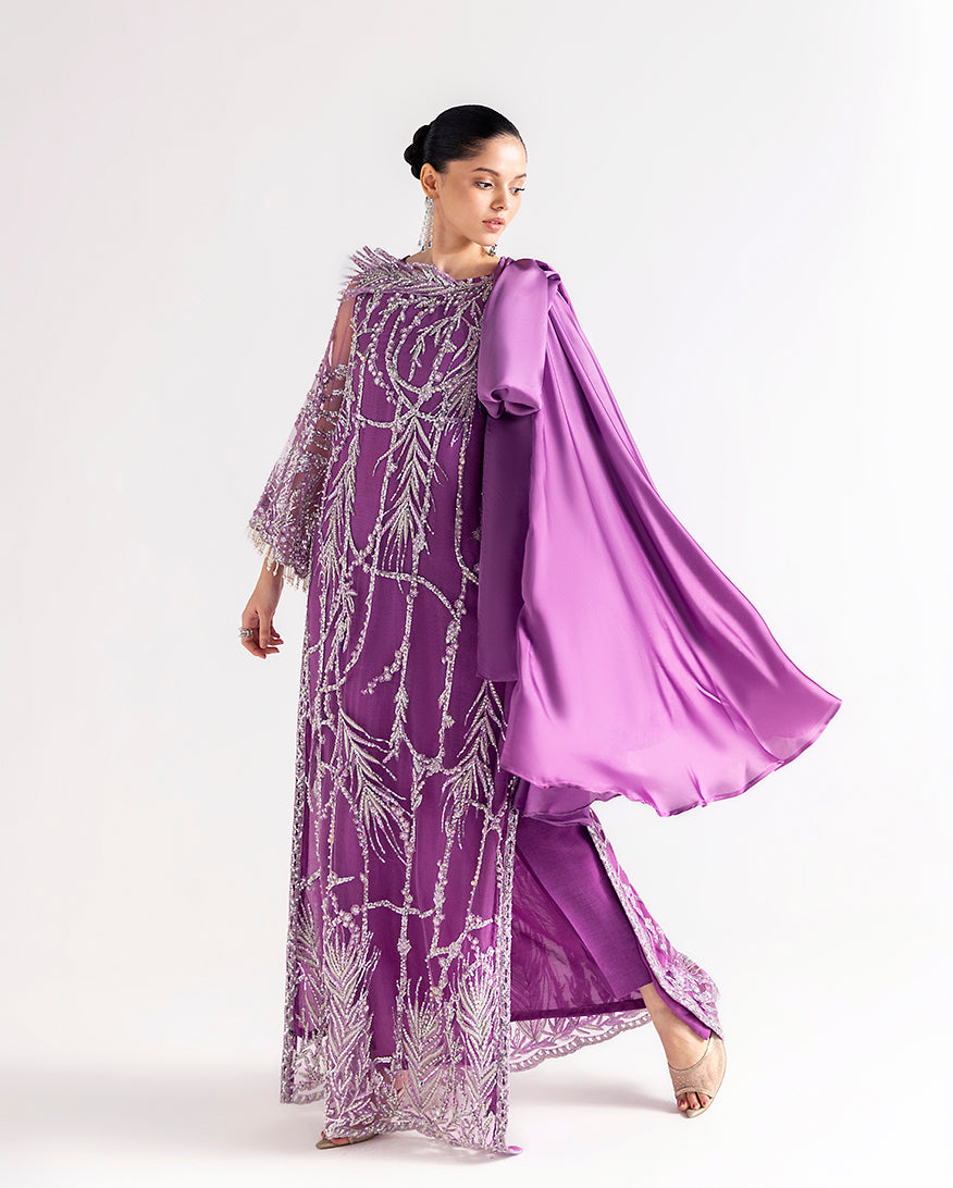 Mushq | Fleur Luxury Formals | Brielle - Formal Dress - available at Maria Faisal in UK and USA.