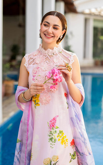 Asifa and Nabeel | Meraki Summer Vol 2 | Bulbul MK-05 - Designer Dress with Intricate embroidery and embellishments. Shop elegent wedding dress at Maria Faisal.