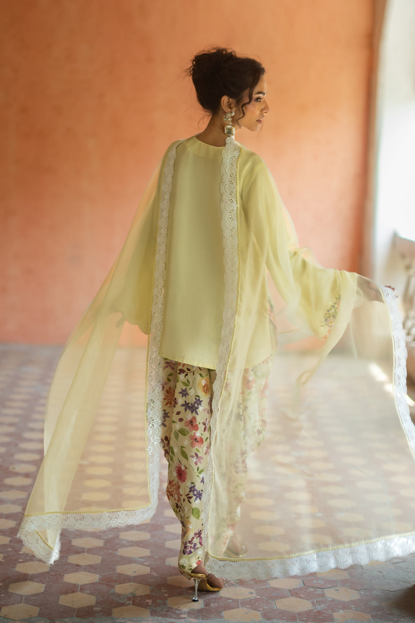 Zainab Chottani | Summer Edition 26 | Butter Fleur - Formal Dress - available at Maria Faisal in UK and USA.