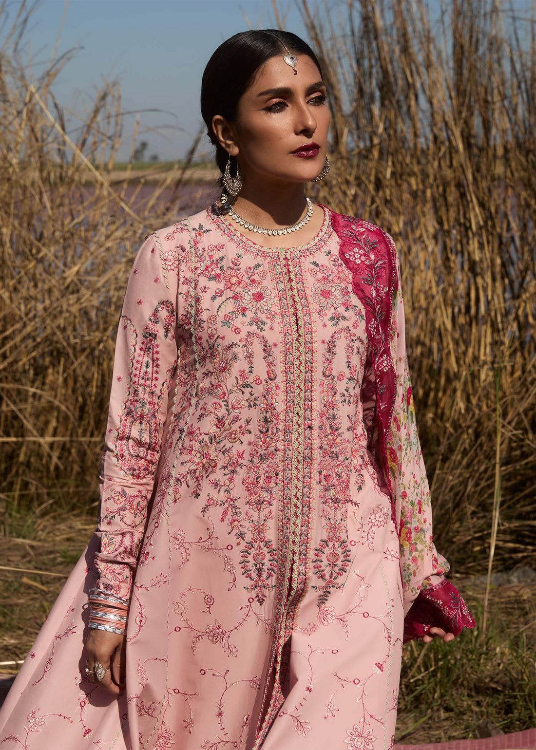 Hussain Rehar | Surkh Eid Pret’25 | Neher - Ladies Clothes - Maria Faisal