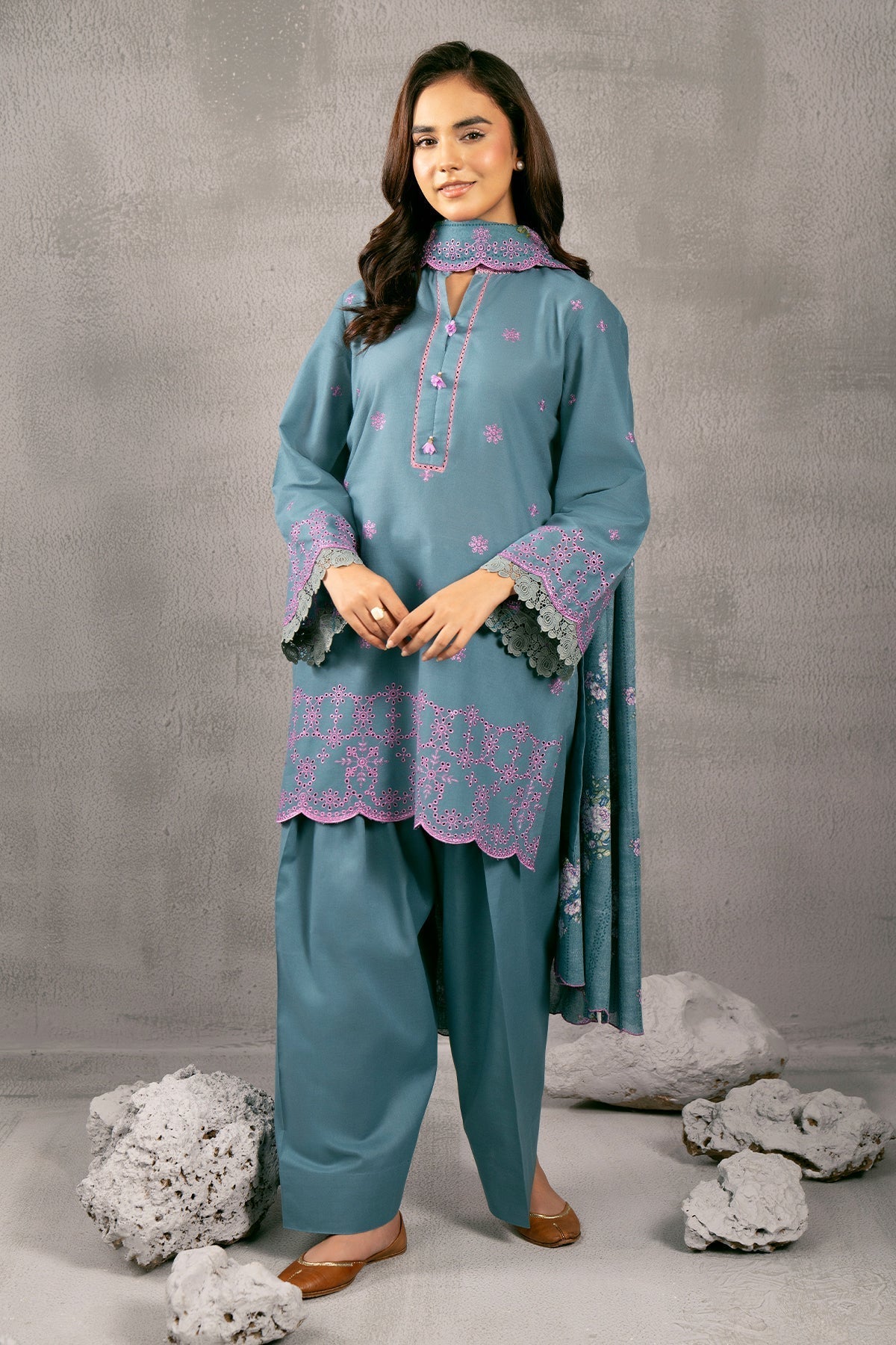 Kayseria | Winter Khaddar 24 | C6039-2 - Ladies Clothes - Maria Faisal