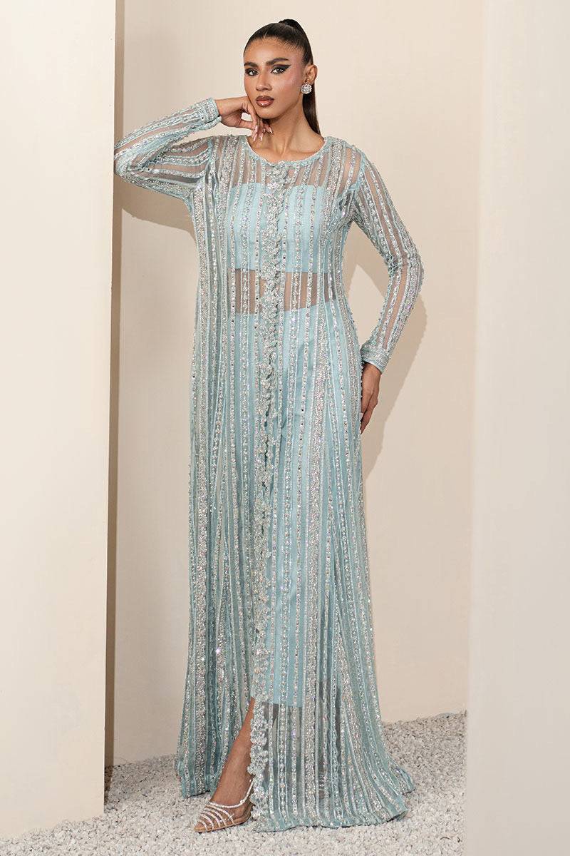 Khakaa | Serie Luxuriante 25 | Azure - Ladies Clothes - Maria Faisal