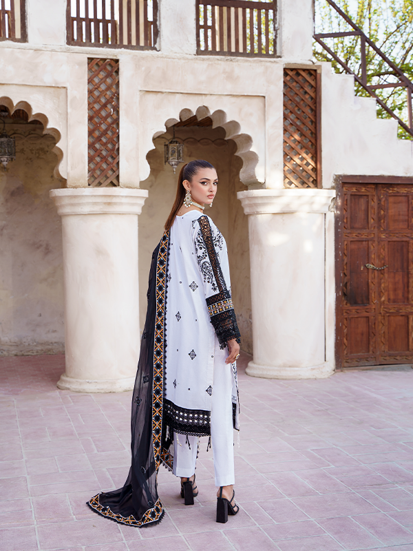 Zebtan | Zeenat Luxury Lawn Eid Collection | ZL 10 - Maria Faisal