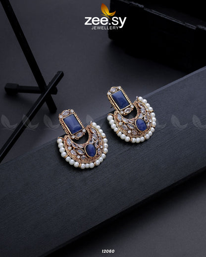 Cluster Pearl Earring - Earrings 
