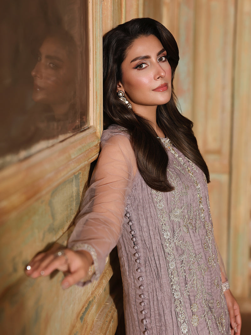 Ain | Sila Formals | CASPIAN - Formal Dress - available at Maria Faisal in UK and USA.