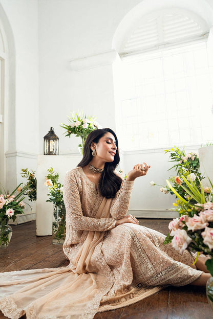 Azure | Vogue Formals | Celestial Cream by Maria Faisal - Registered Vendor of : Azure - type : Ladies Clothes - 100% original wedding dresses