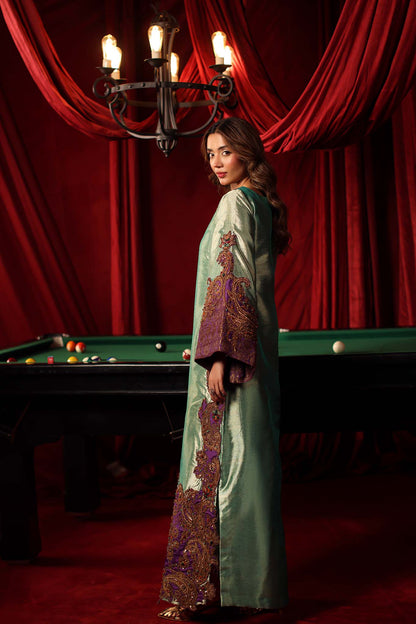 Musferah Saad | The Elite Club | Celina - Formal Dress - available at Maria Faisal in UK and USA.