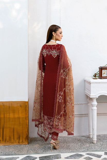 Ramsha | Chevron Chiffon Collection | A-1010 - Ladies Clothes 