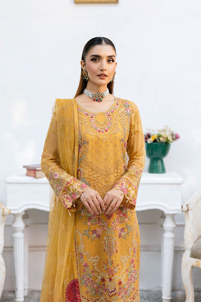 Ramsha | Chevron Chiffon Collection | A-1004 - Ladies Clothes 