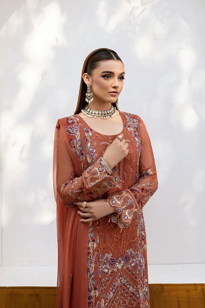 Ramsha | Chevron Chiffon Collection | A-1007 - Ladies Clothes 