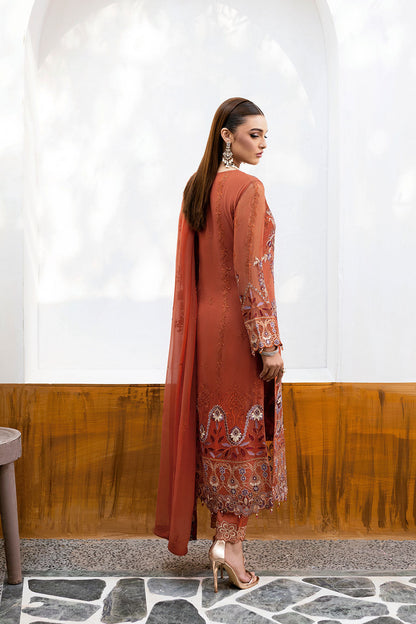 Ramsha | Chevron Chiffon Collection | A-1007 - Ladies Clothes 